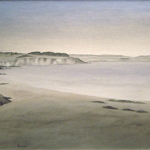 07 Le Treiz-hir - Bretagne<br>1979<br>55 x 45 cm<br>Coll. HB.GD - Paris