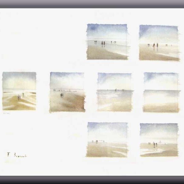 13 Composition 1995<br>56 x 76 cm<br>Coll. de l'artiste