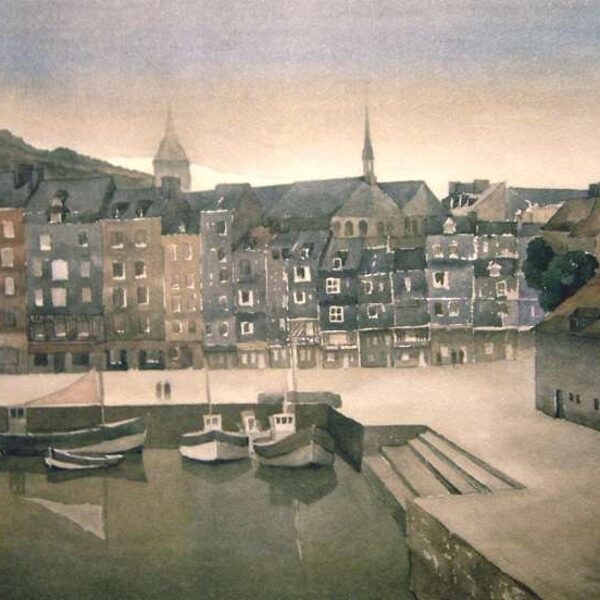 14 Honfleur 1998<br>48,5 x 33,5 cm<br>Coll. de l'artiste