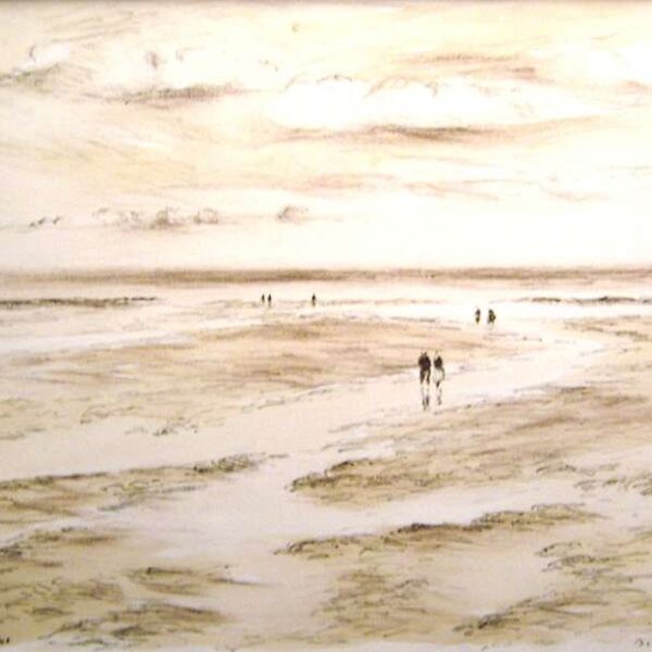 23 Lithographie originale aquarelle et crayon<br>1984<br>51 x 39 cm