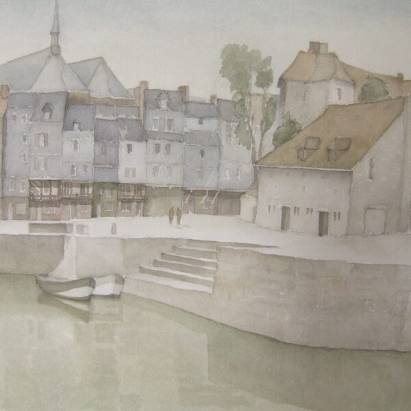 26 Honfleur 1990<br>37 x 47 cm<br>Coll. de l'artiste