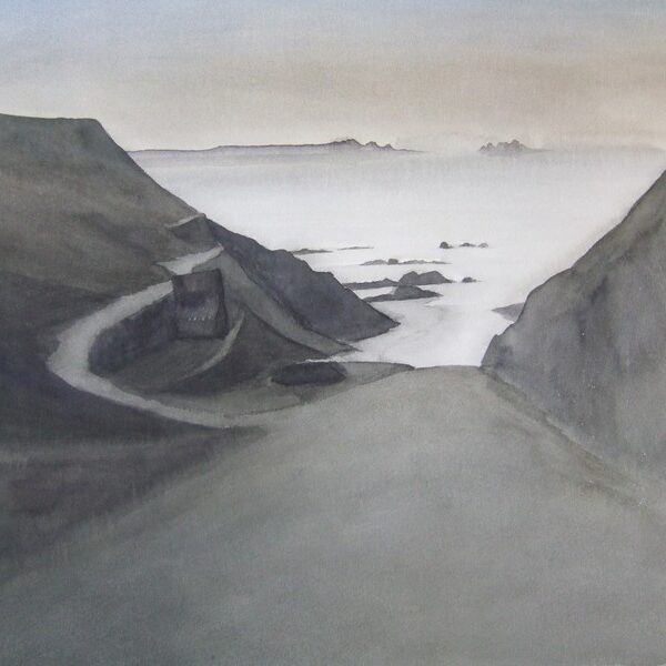 39 Finistère Bretagne<br>40 x 55 cm<br>Atelier Beyrouti