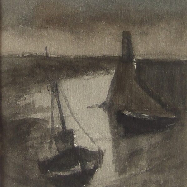 51 Port - Bretagne 2<br>1987<br>11 x 13 cm<br>Atelier Beyrouti