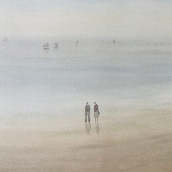 62 Promenade 2011<br>42 x 50 cm<br>Collection privée Paris