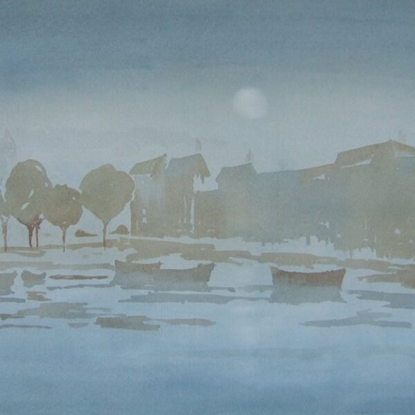 77 Impression 1<br>1978<br>33 x 47.5 cm<br>Galerie Beyrouti Honfleur