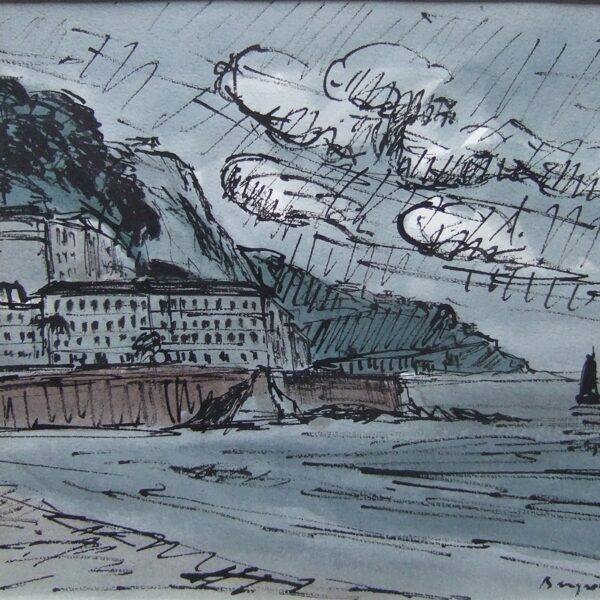 93 Nice<br>ca 1982<br>22 x 30.5 cm<br>Galerie Beyrouti Honfleur