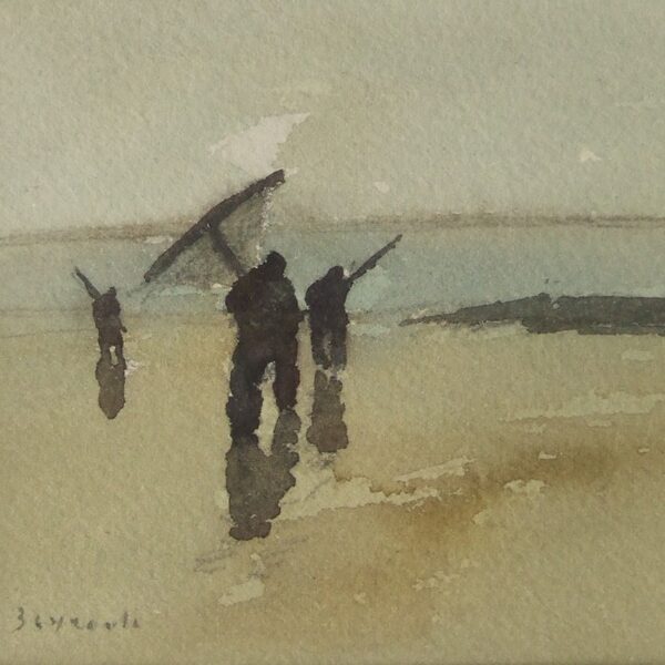 50 Départ 1987<br>11 x 13 cm<br>Collection particulière.<br>Paris