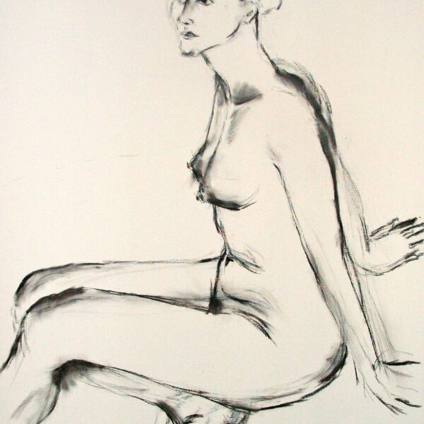 02 Aline 2005<br>89 X 116 cm<br>Honfleur, en galerie