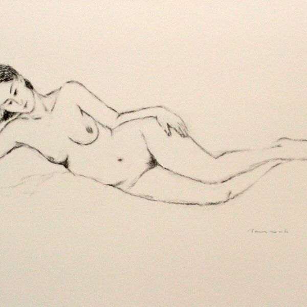 06 Sarah 2006<br>40 X 50 cm<br>Honfleur, en galerie