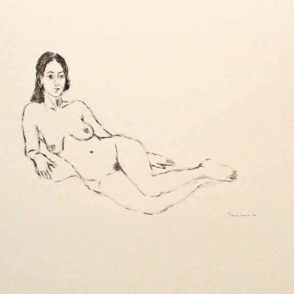 07 Sarah 2006<br>40 X 50 cm<br>Honfleur, en galerie