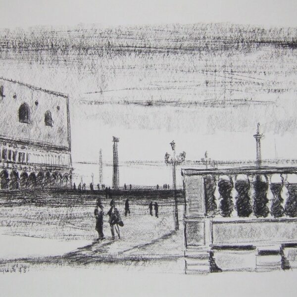 17 Venise 1 1975<br>65 x 50 cm<br>Galerie Beyrouti<br>Honfleur