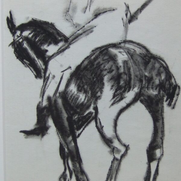 19 Le Jockey<br>1972<br>26 x 41 cm<br>Atelier Beyrouti